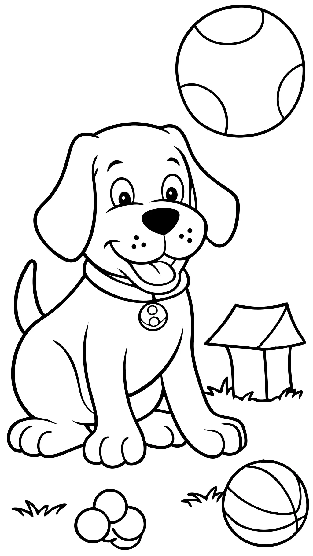 Pluto the Dog Coloring Pages